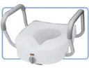 Carex Raised Toilet Seat with Arms